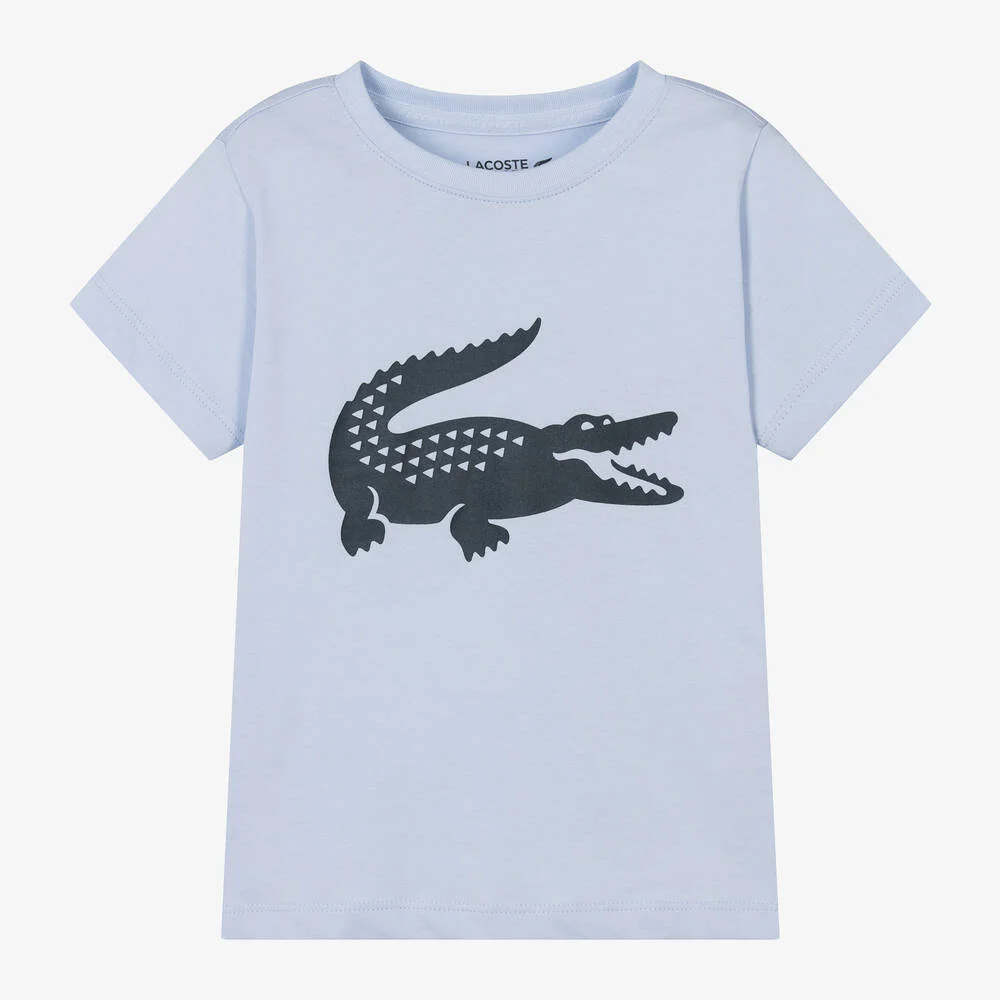 Φωτογραφία προϊόντος: T-shirt παιδικό Lacoste C-neck Pale Blue