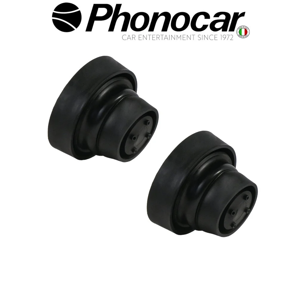 Φωτογραφία προϊόντος: Phonocar Ελαστικά καλύμματα (ζευγαρι) για εγκαταστάσεις LED σε αυτοκίνητα με αναγκη ειδικής προστασίας για την αποφυγή νερού και σκόνης. Προσαρμόζονται σε διάφορα αυτοκινητα καθώς μπορούν ν