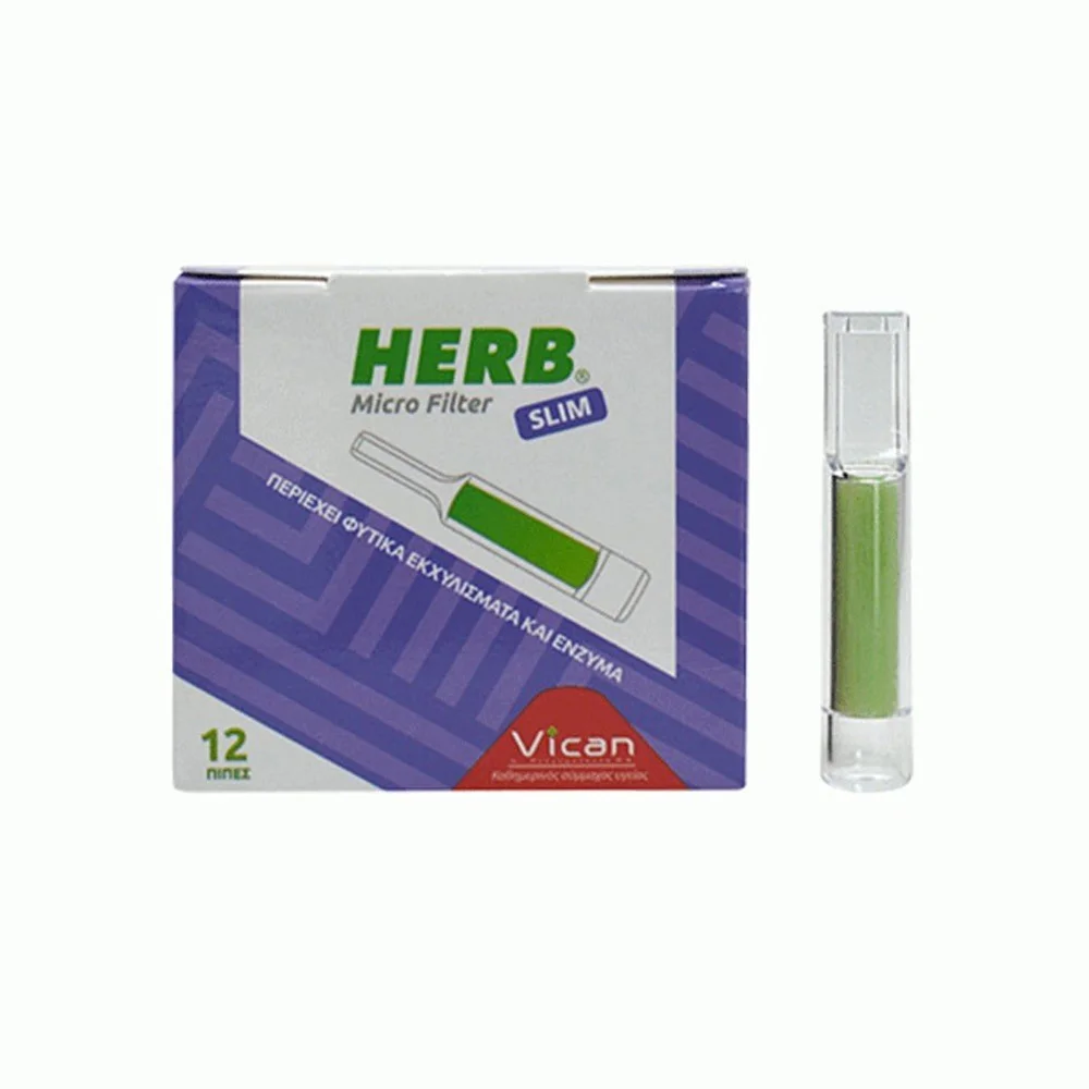 Φωτογραφία προϊόντος: ΠΙΠΑ HERB MICRO FILTER 12τμχ ΓΙΑ SLIM ΤΣΙΓΑΡΟ