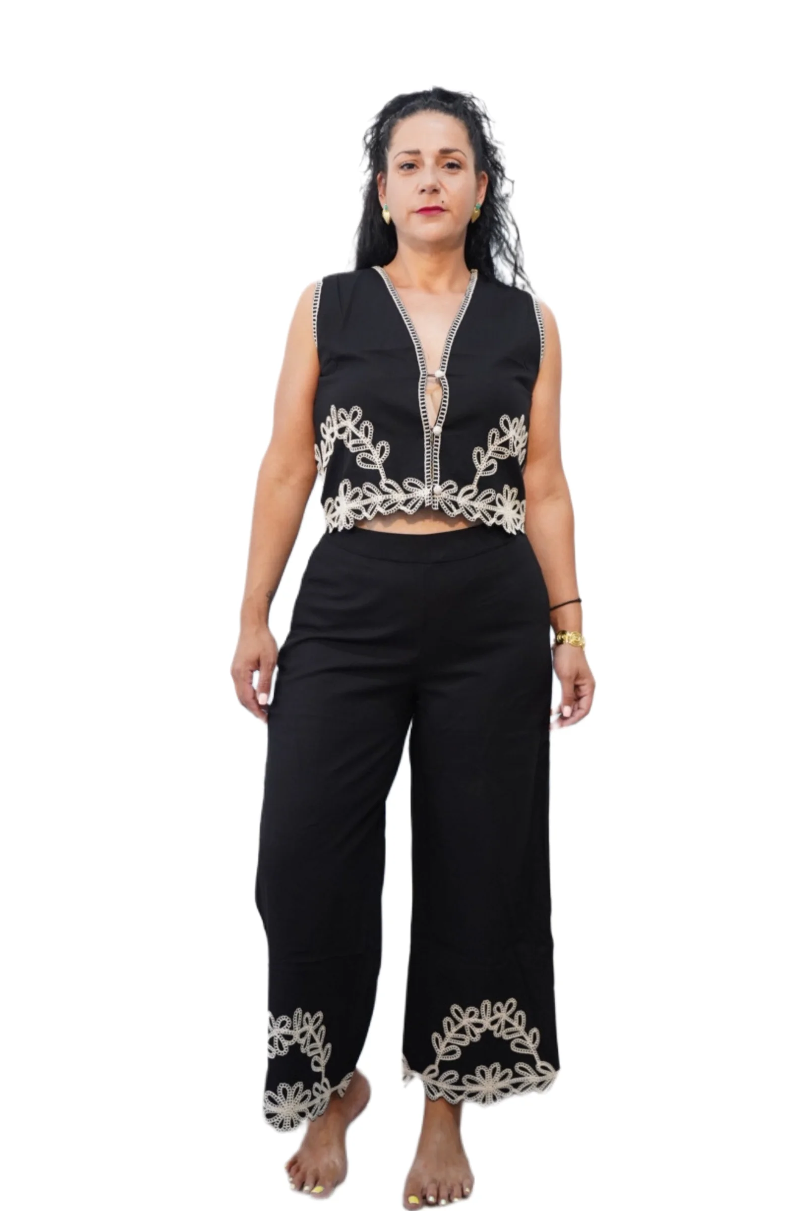 Φωτογραφία προϊόντος: ELUNA Cassandra Lino Set Black