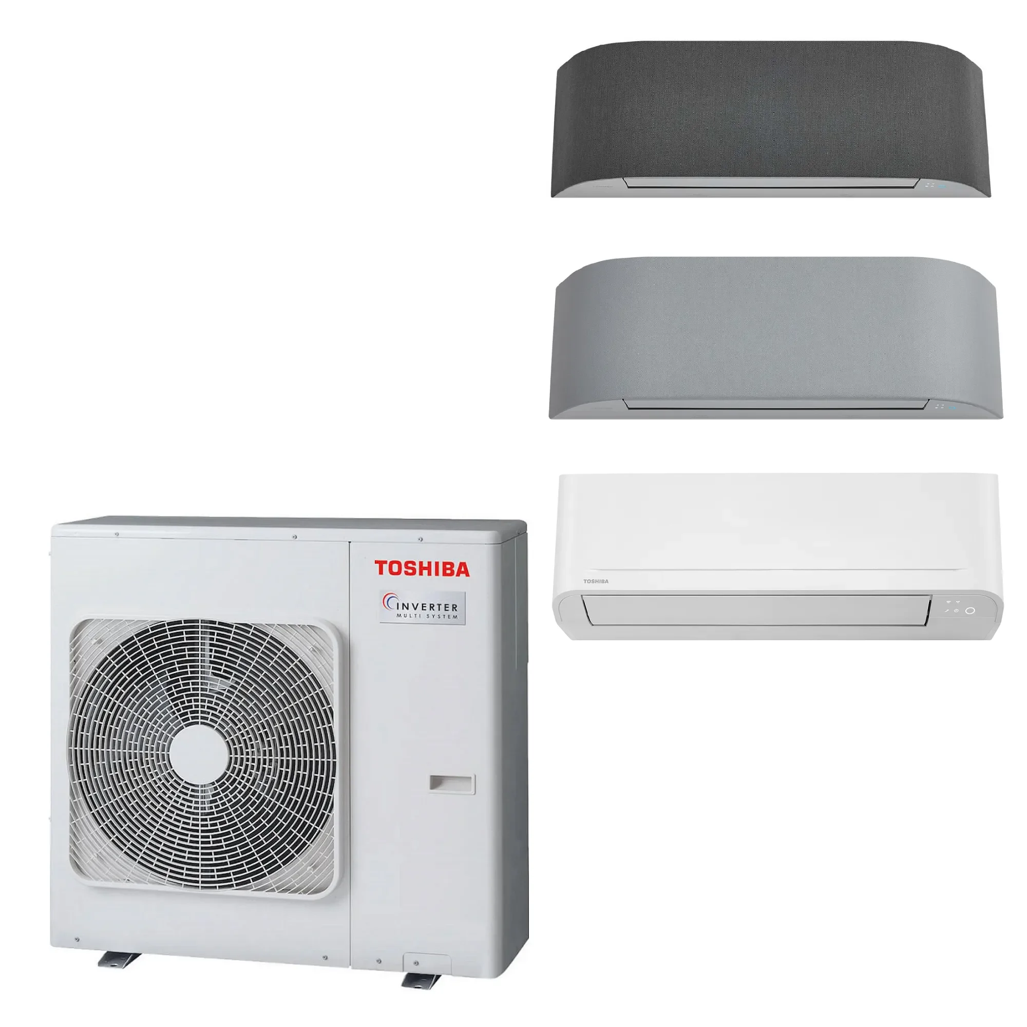 Φωτογραφία προϊόντος: Toshiba RAS- 3M26G3AVG-E (3-room)+ Yukai Plus RAS-B10E2KVG-E + HaoriRAS-B10N4KVRG-E+ HaoriRAS-B13N4KVRG-E