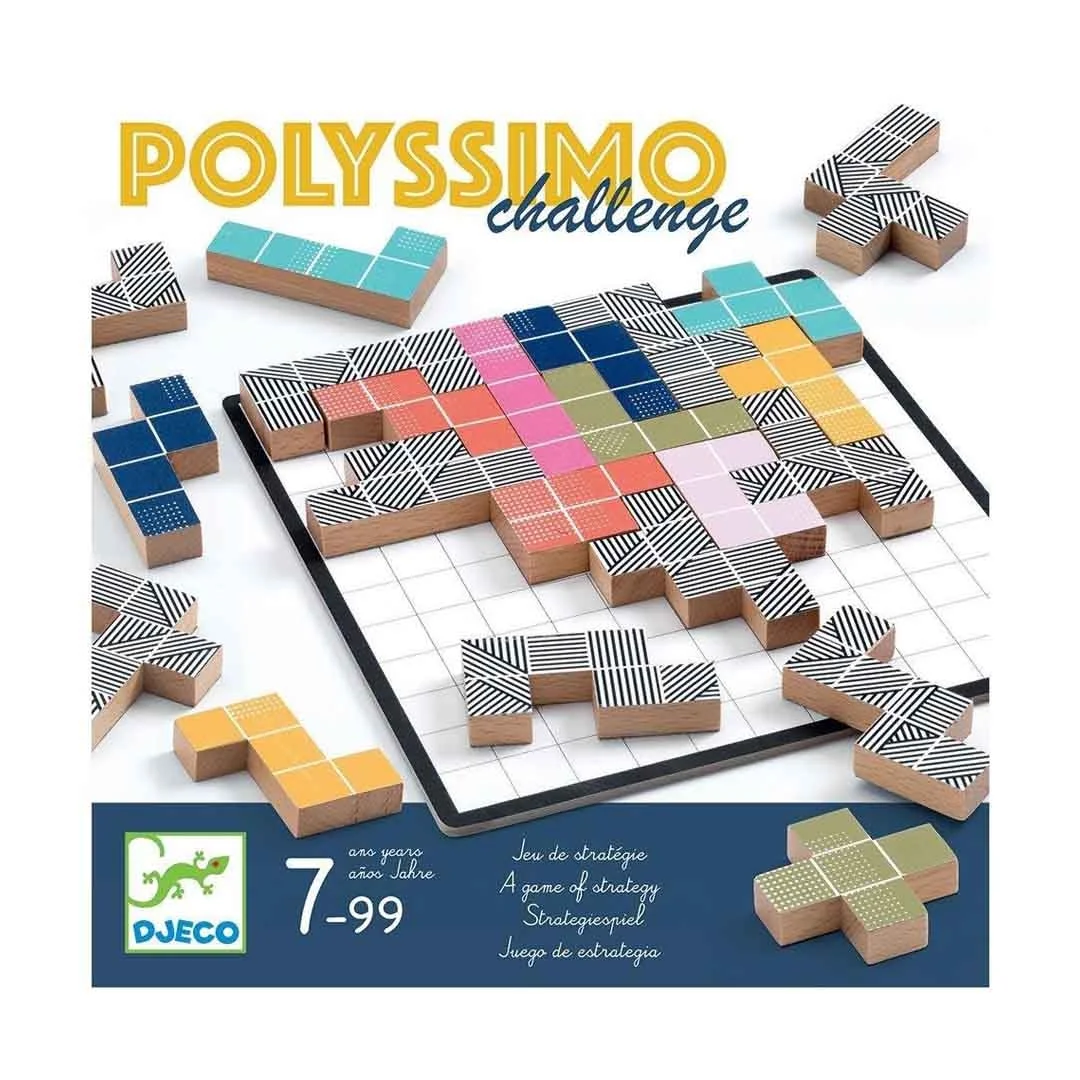 Φωτογραφία προϊόντος: 08493 Djeco Επιτραπέζιο Polyssimo Challenge