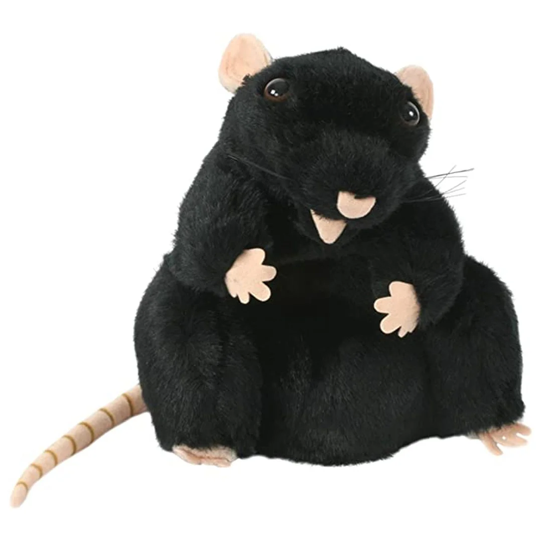Φωτογραφία προϊόντος: 4020 The Puppet Company Black Rat Γαντόκουκλα Μαύρος Αρουραίος 23cm