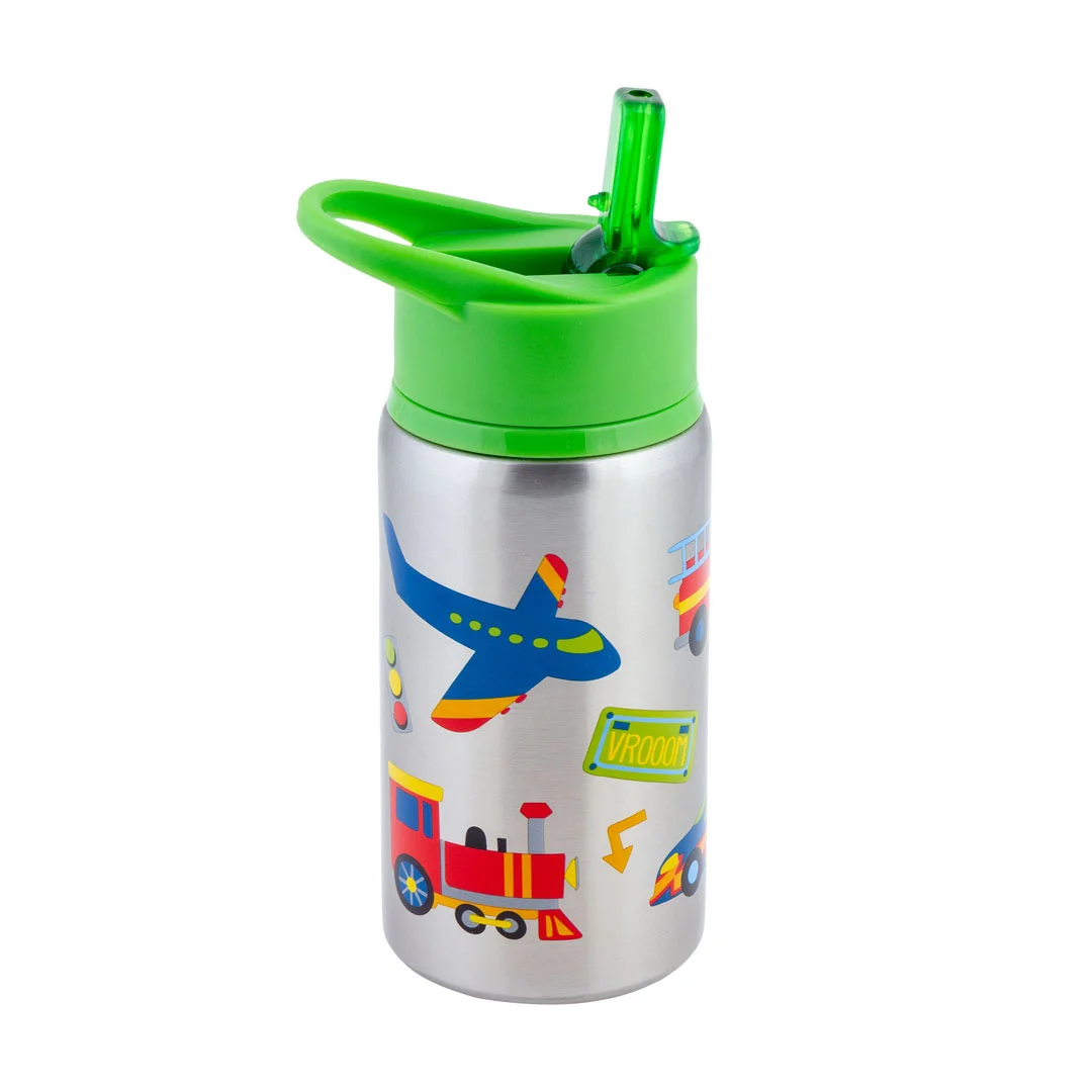 Φωτογραφία προϊόντος: SJ117562 Stephen Joseph Water Bottle Ανοξείδωτο παγούρι 532ml Μεταφορικά μέσα
