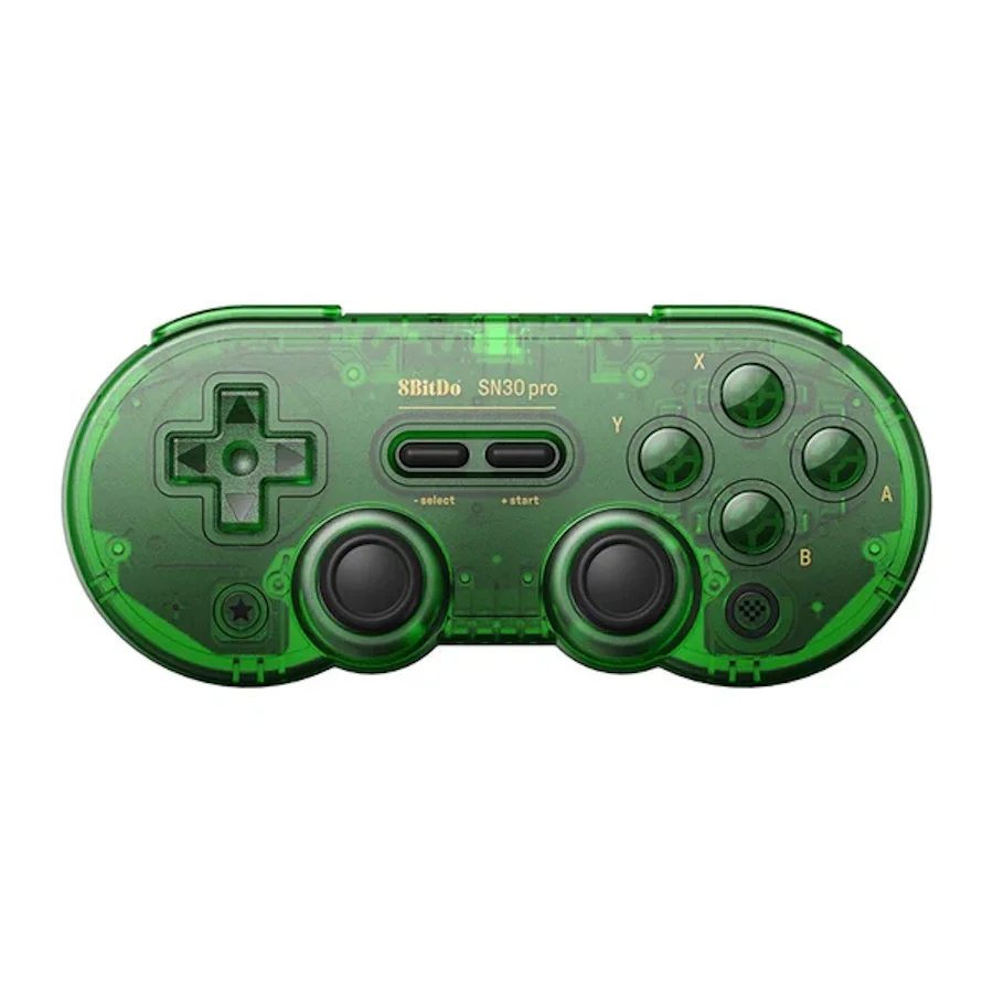 Φωτογραφία προϊόντος: 8BitDo SN30 Pro Special Edition Ασύρματο & Ενσύρματο Gamepad για PC / Android / Steam Deck / Raspberry Pi (Hall Effect) - Jade Green