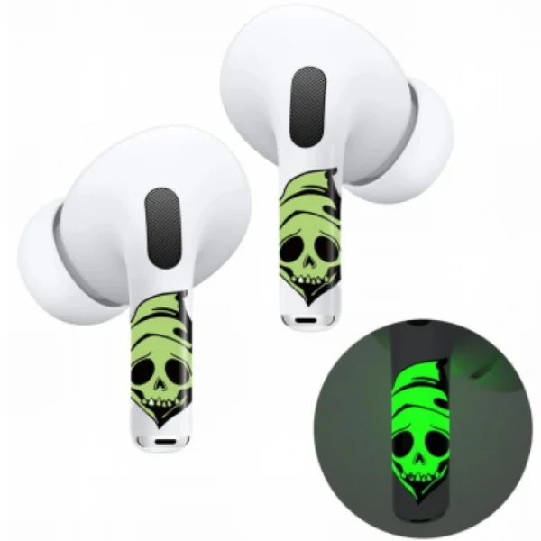 Φωτογραφία προϊόντος: RockMax Αυτοκόλλητα Glow Art Skin για AirPods Pro 2/Pro 1105APPYG