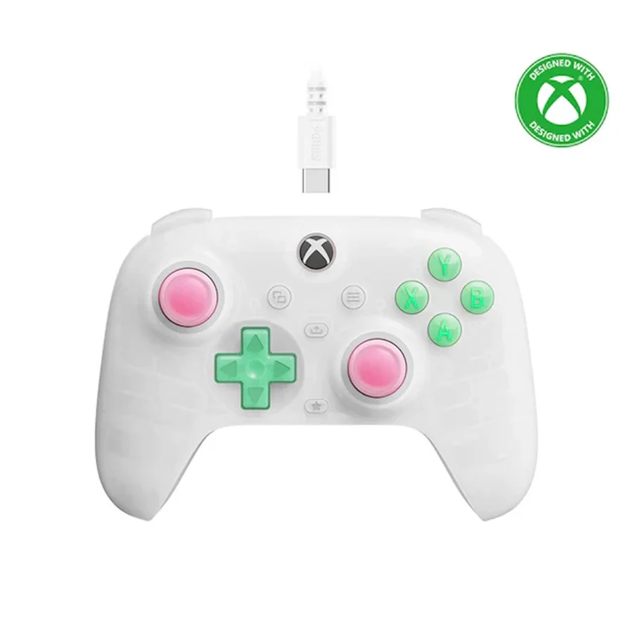 Φωτογραφία προϊόντος: 8BitDo Ultimate Mini Wired Controller για Xbox & PC - Translucent White