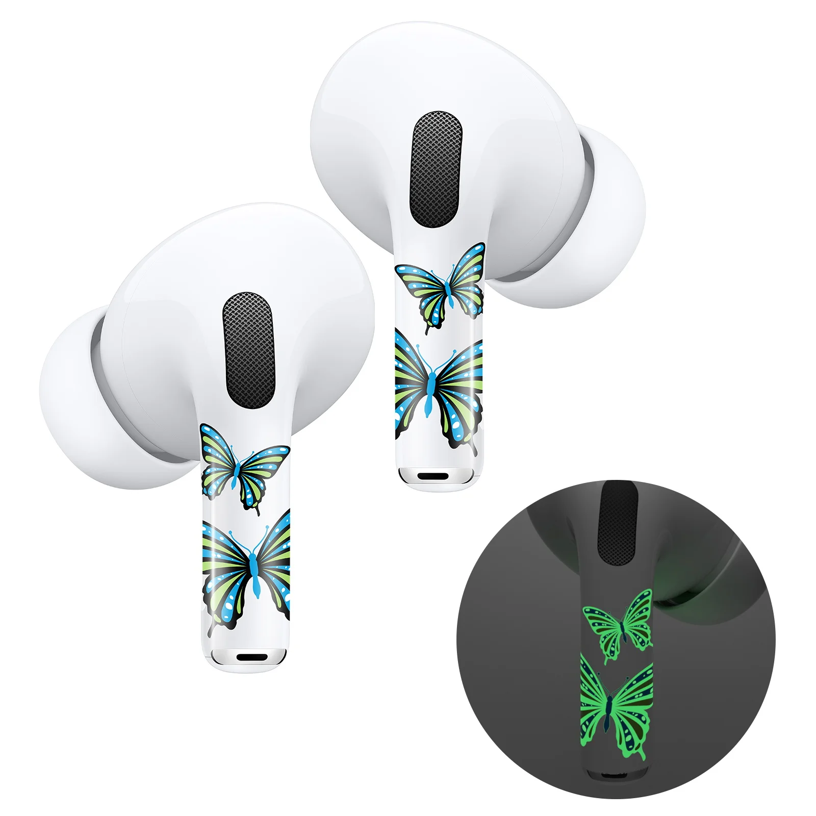 Φωτογραφία προϊόντος: RockMax Αυτοκόλλητα Glow Art Skin για AirPods Pro 2/Pro 294APPYG