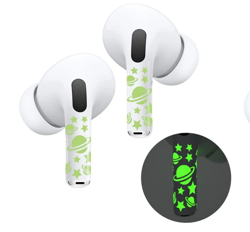 Φωτογραφία προϊόντος: RockMax Αυτοκόλλητα Glow Art Skin για AirPods Pro 2/Pro 293APPYG