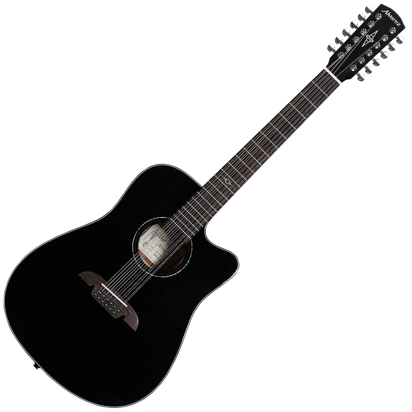 Φωτογραφία προϊόντος: Alvarez Artist AD6012CEBK Dreadnought 12άχορδη Ηλεκτροακουστική Κιθάρα Black
