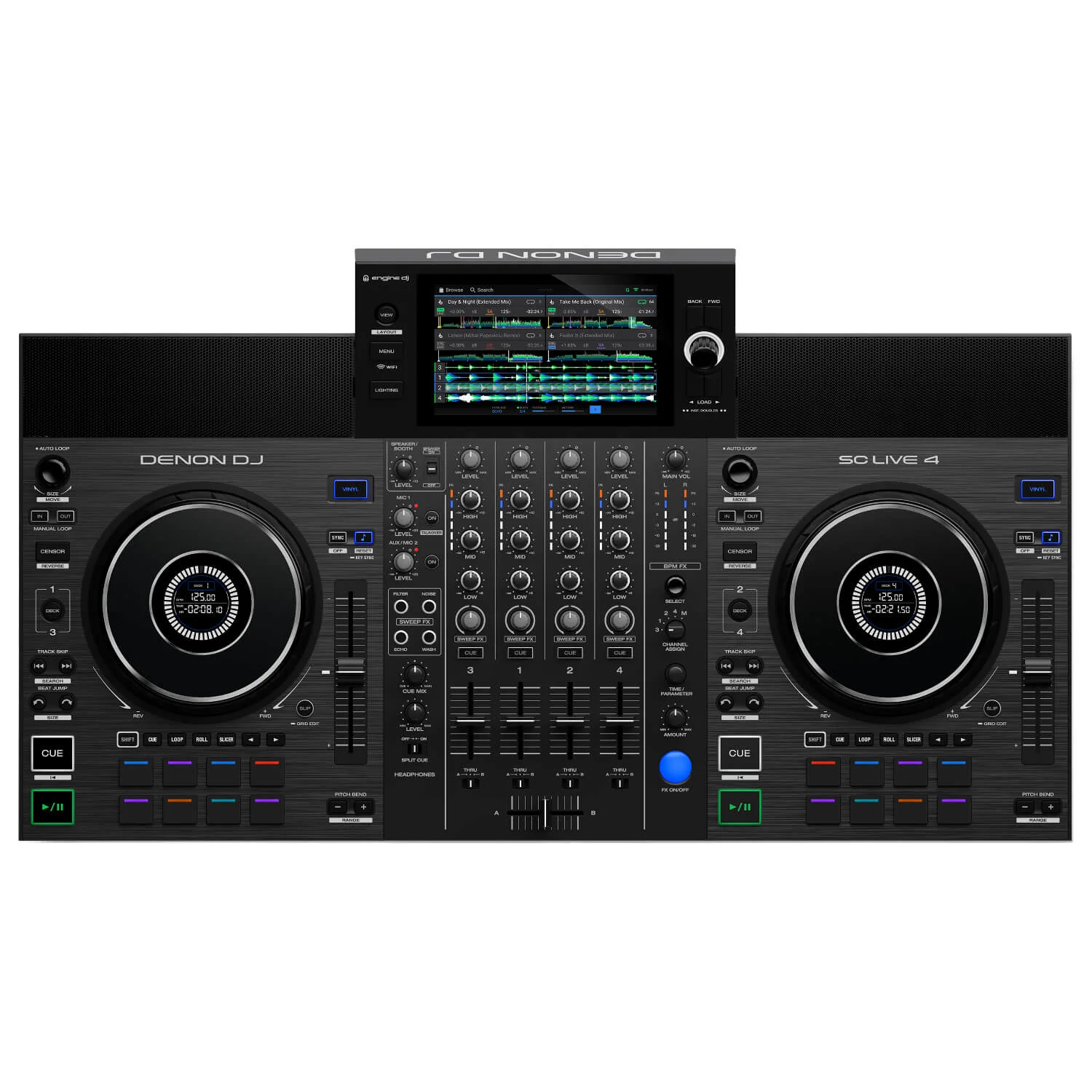 Φωτογραφία προϊόντος: Denon Dj Denon SC Live 4 DJ Controller Μαύρο