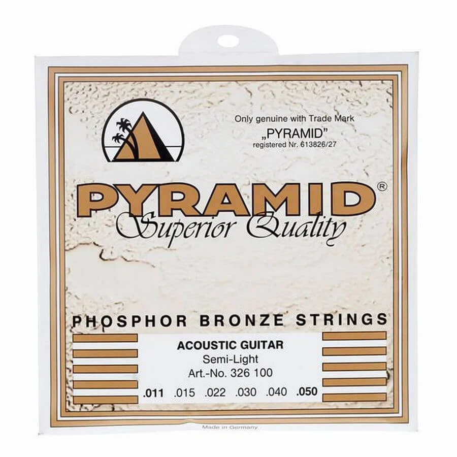 Φωτογραφία προϊόντος: Pyramid 326/100 Phosphor Bronze Χορδές Ακουστικής Κιθάρας 11-50
