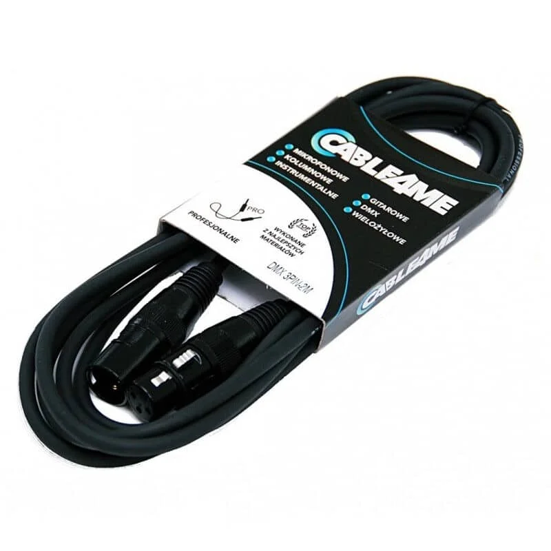 Φωτογραφία προϊόντος: CABLE4ME DMX 3Pin cable for lighting 2m