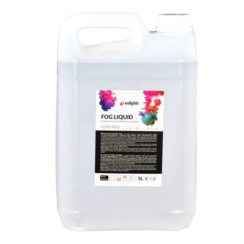 Φωτογραφία προϊόντος: EVOLIGHTS LOW FOG 5L heavy smoke liquid