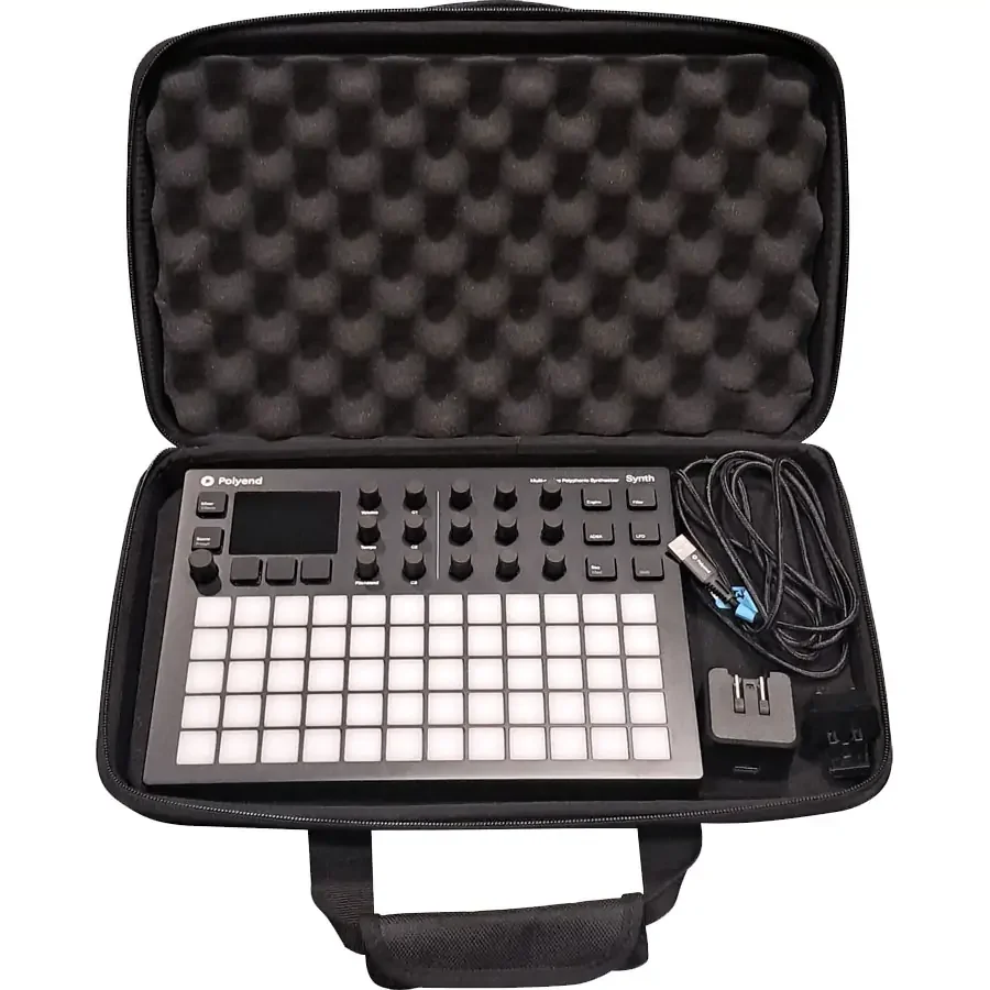 Φωτογραφία προϊόντος: WALKASSE W-MCB-POLYEND Shockproof Eva Case Polyend® PLAY+, Black (Shoulder bag).