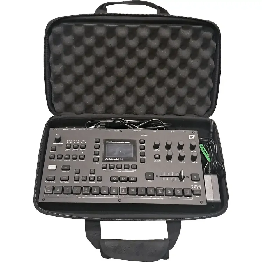 Φωτογραφία προϊόντος: WALKASSE W-MCB-OCTATRACK Shockproof Eva Case Elektron® OCTATRACK, Black (Shoulder bag).