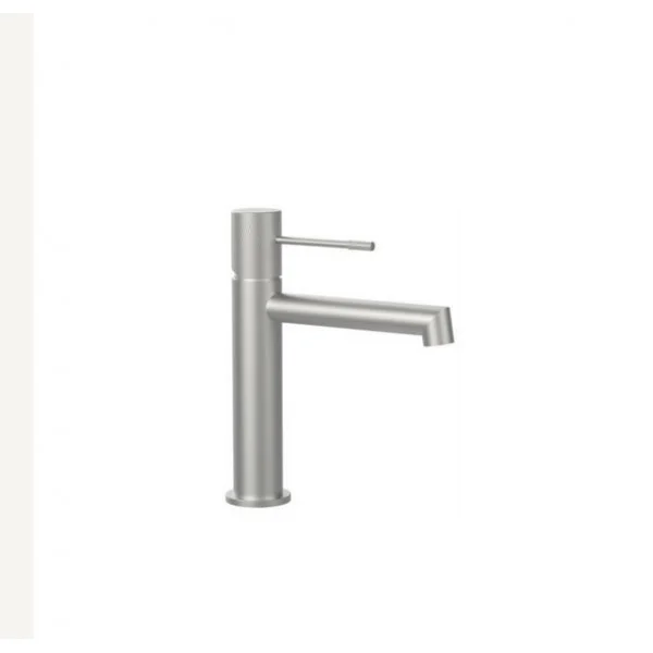 Φωτογραφία προϊόντος: Orabella Terra Brushed Nickel Μπαταρία Νιπτήρος Με Βαλβίδα Clic Clac 10313