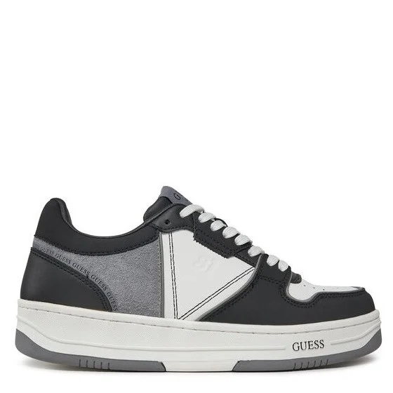Φωτογραφία προϊόντος: Guess Ancona Low Sneaker Ανδρικό Λευκό Μαύρο Γκρί FMPANCESU12