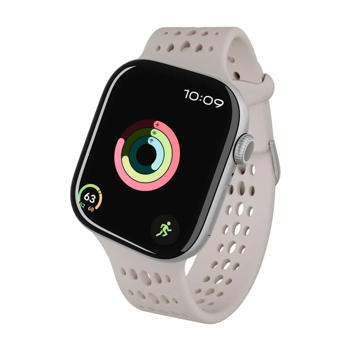 Φωτογραφία προϊόντος: GR Decoded Silicone Ares O Strap for Apple Watch 40/42mm Clay έως 12 άτοκες δόσεις ή 24 δόσεις