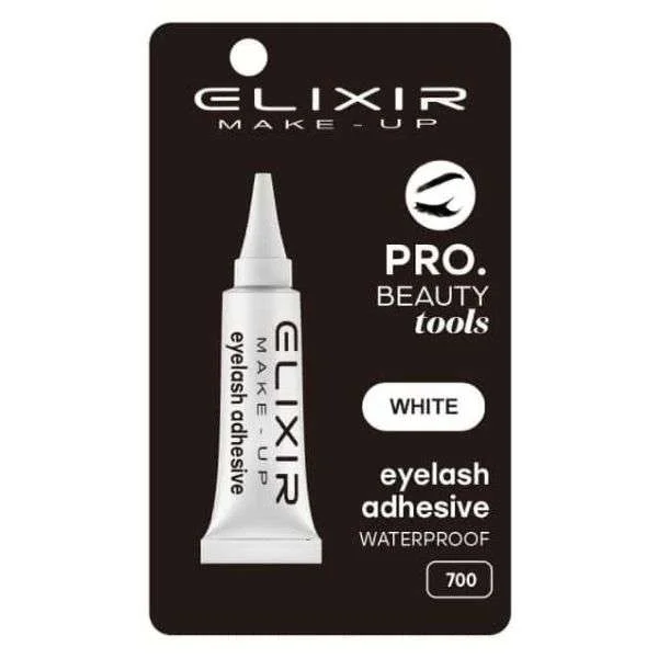 Φωτογραφία προϊόντος: Elixir Eyelash Adhesive Waterproof White Κόλλα για Βλεφαρίδες Αδιάβροχη Λευκή 7gr
