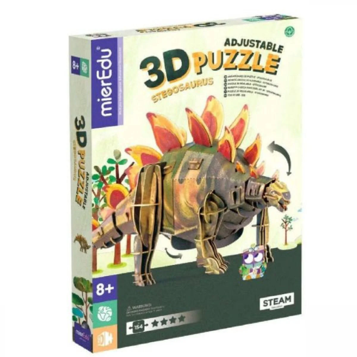 Φωτογραφία προϊόντος: Graffiti 3D PUZZLE STEGOSAURUS MIER EDU ΚΑΤΑΣΚΕΥΗ ΣΤΕΓΟΣΑΥΡΟΣ