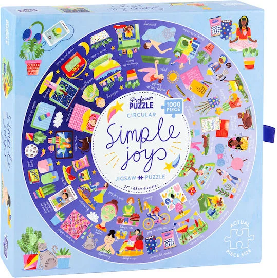 Φωτογραφία προϊόντος: Hinkler THE SIMPLE JOYS CIRCULAR JIGSAW (1000 PCS)