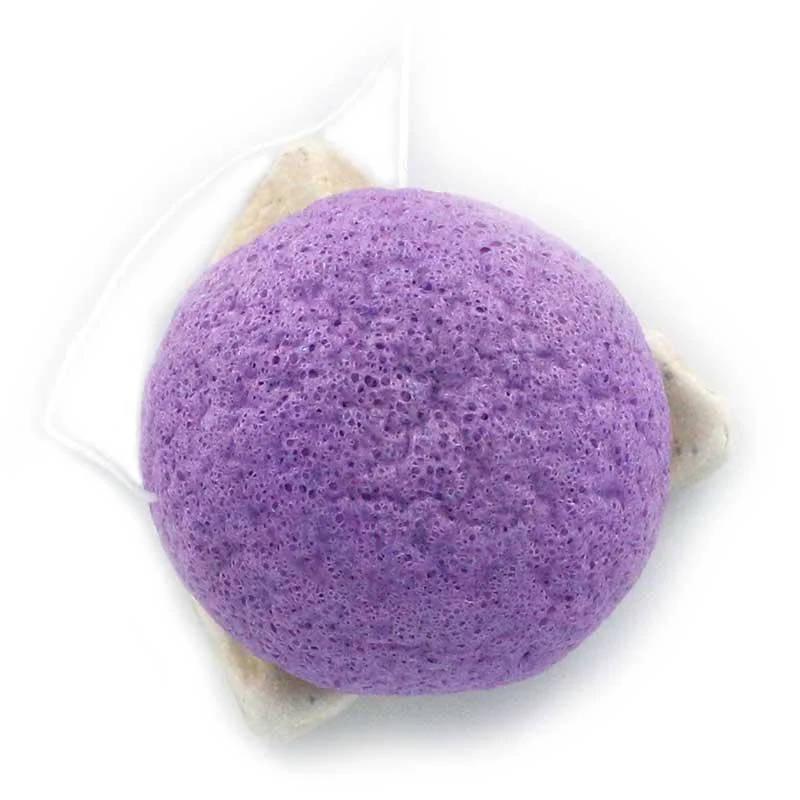 Φωτογραφία προϊόντος: Alepia Conjac sponge Levander 100% φυσικό φυτικό σφουγγάρι προσώπου