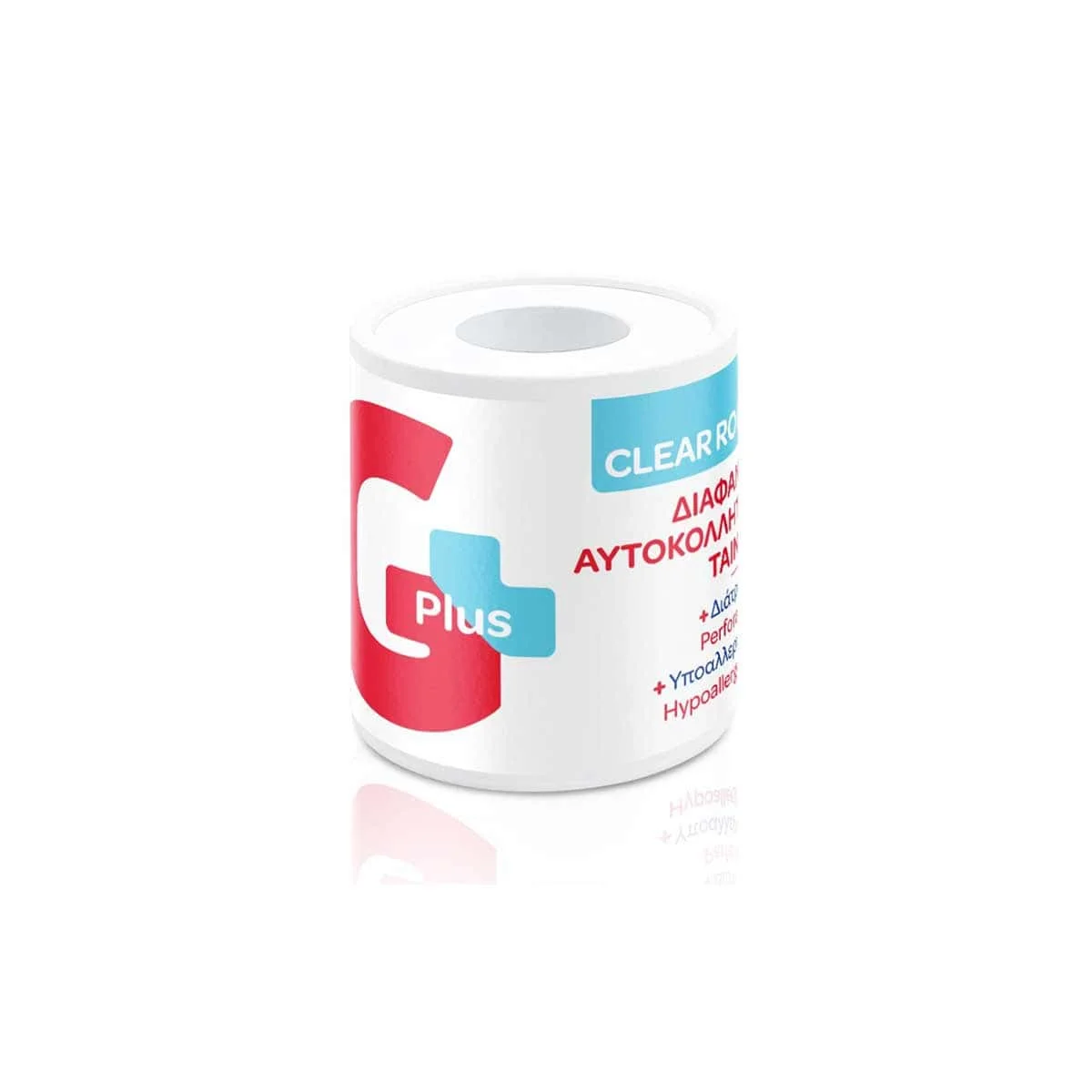 Φωτογραφία προϊόντος: Medipharmacy Gplus Clear Roll Διαφανής Αυτοκόλλητη Ταινία 5 m x 5 cm