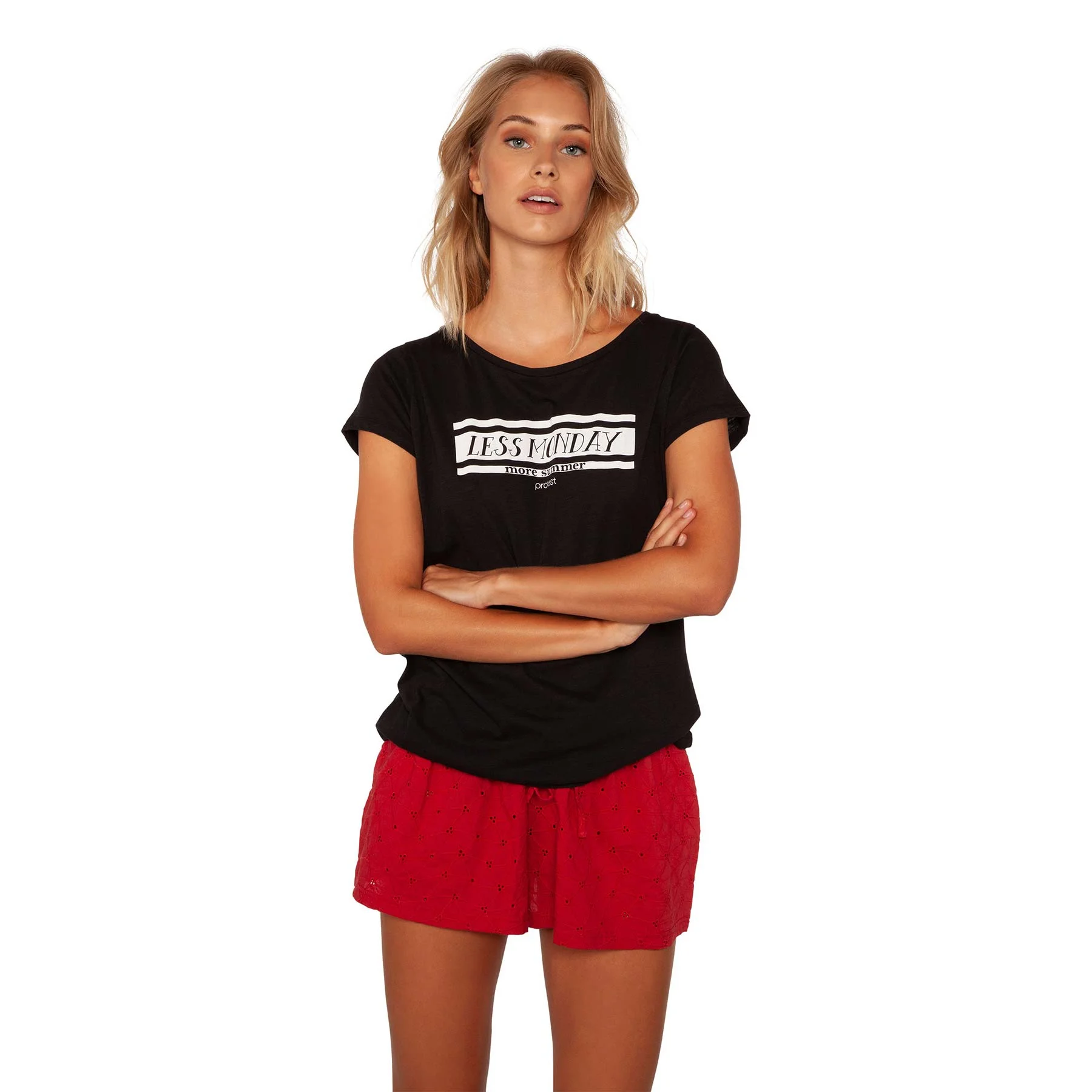 Φωτογραφία προϊόντος: PROTEST TALLEY T-SHIRT ΜΑΥΡΟ
