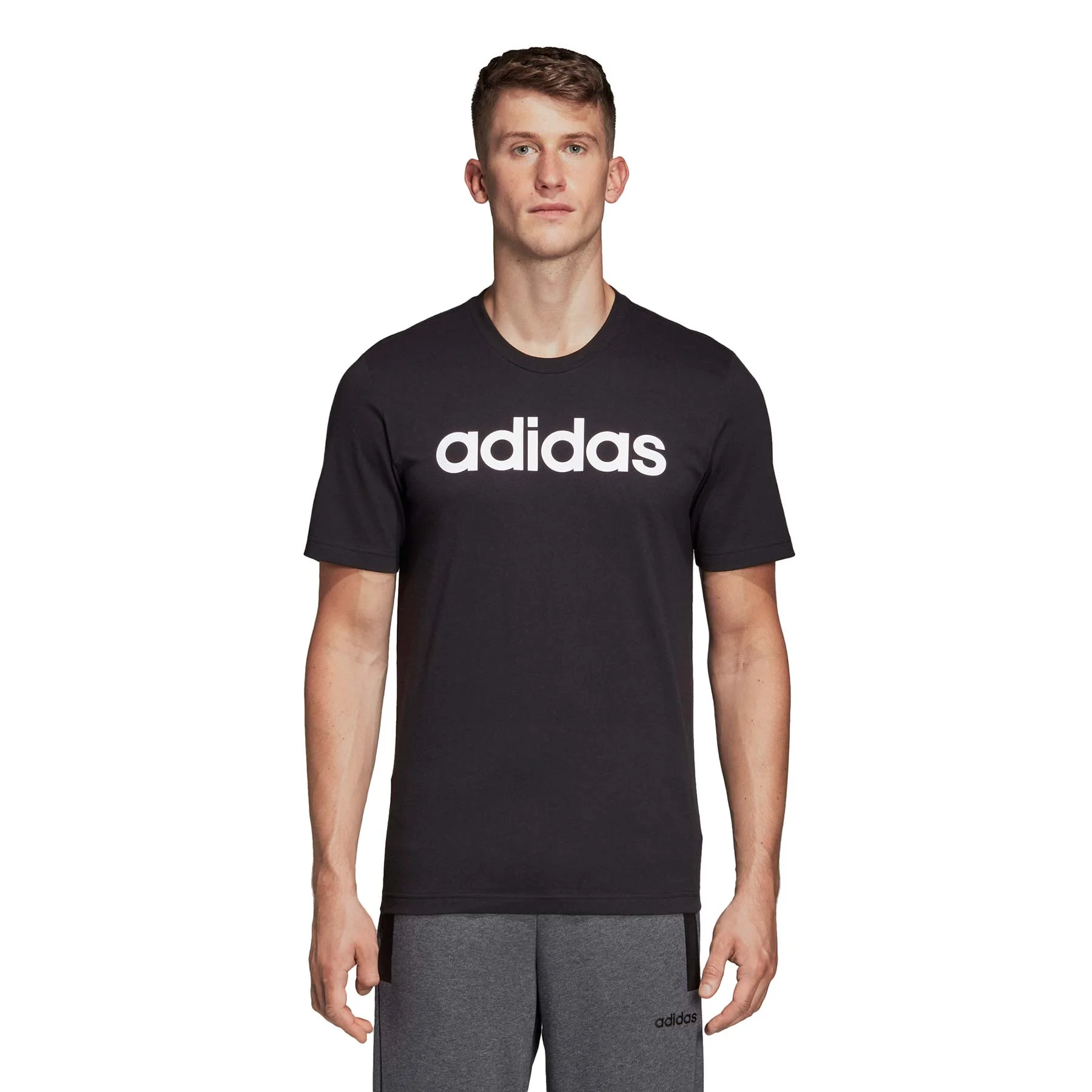 Φωτογραφία προϊόντος: ADIDAS SPORT INSPIRED ESSENTIALS LINEAR LOGO TEE ΜΑΥΡΟ
