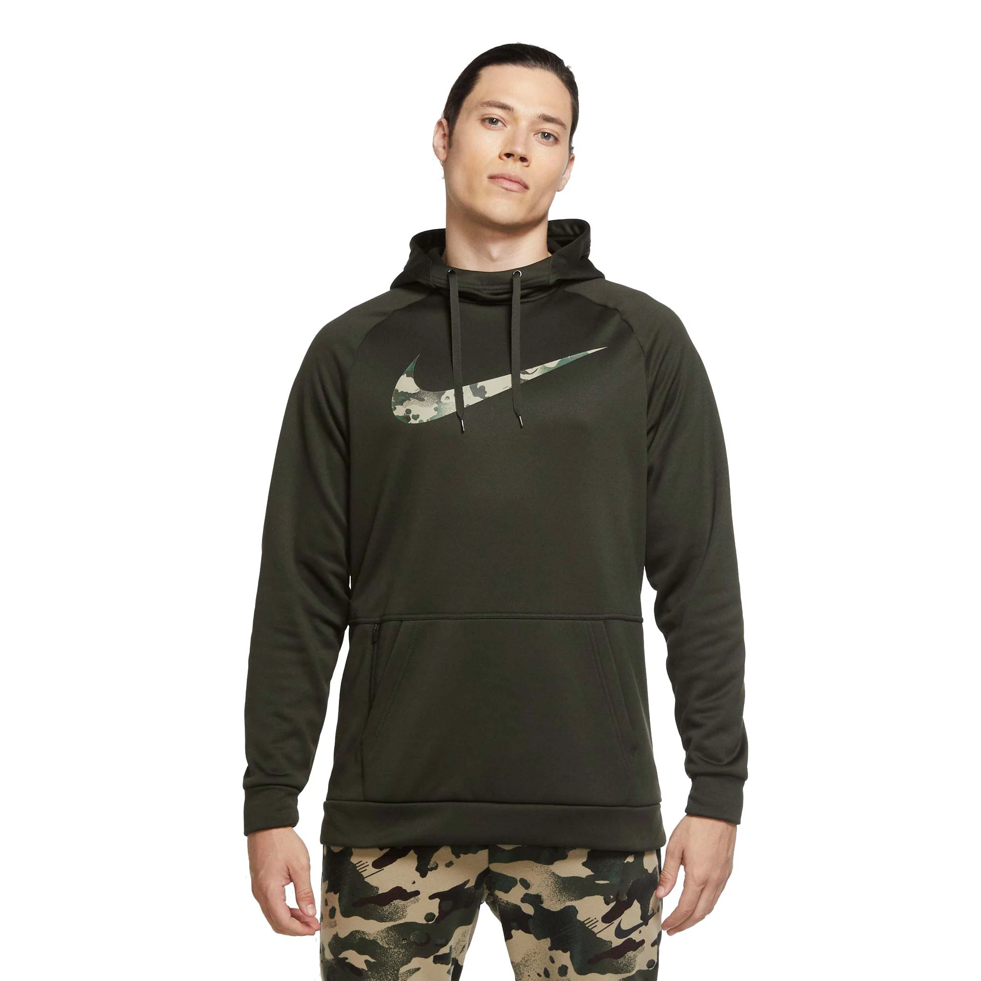 Φωτογραφία προϊόντος: NIKE THERMA CAMO TRAINING HOODIE ΠΡΑΣΙΝΟ