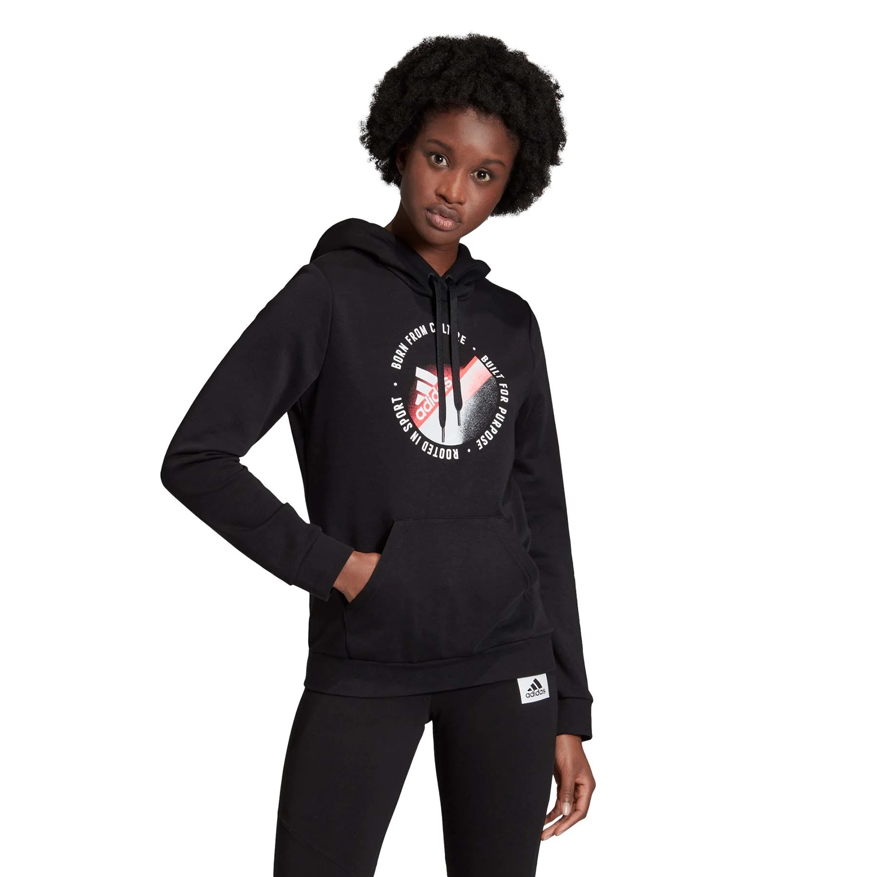 Φωτογραφία προϊόντος: ADIDAS PERFORMANCE UNLEASH CONFIDENCE GRAPHIC SWEATSHIRT ΜΑΥΡΟ