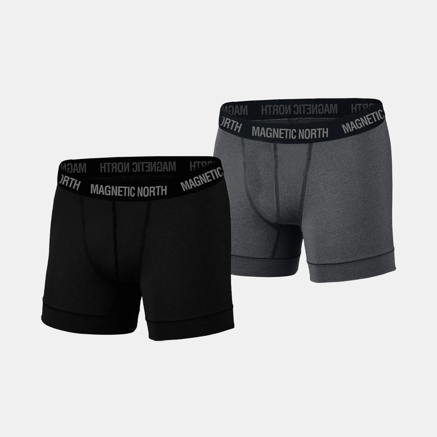 Φωτογραφία προϊόντος: MAGNETIC NORTH MEN`S BOXER UNDERWEAR 2PACK ΜΑΥΡΟ