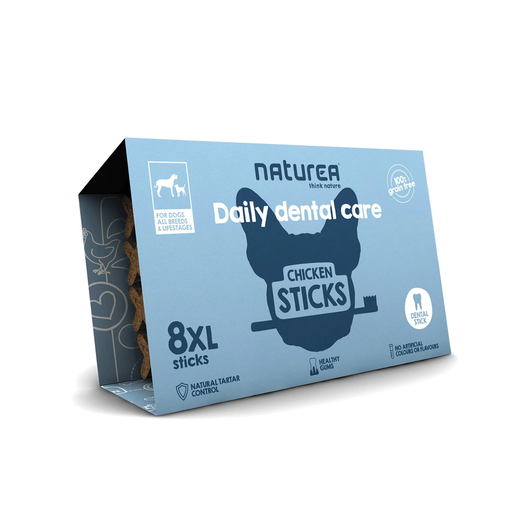 Φωτογραφία προϊόντος: Naturea Dental Stick Chicken XL 200g