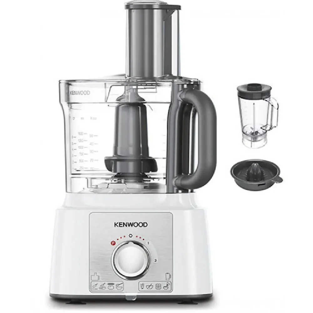 Φωτογραφία προϊόντος: ΠΟΛΥΜΙΞΕΡ KENWOOD FDP65.450WH WHITE 1000W ΜΠΛΕΝΤΕΡ 3LT& ΛΕΜΟ/ΦΤΗΣ& 2 ΑΝΟΞ.ΔΙΣΚ