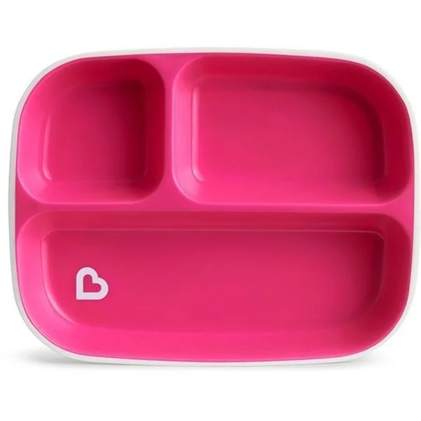 Φωτογραφία προϊόντος: Munchkin Splash Toddler Divided Plates Μωβ/Ροζ 2τμχ