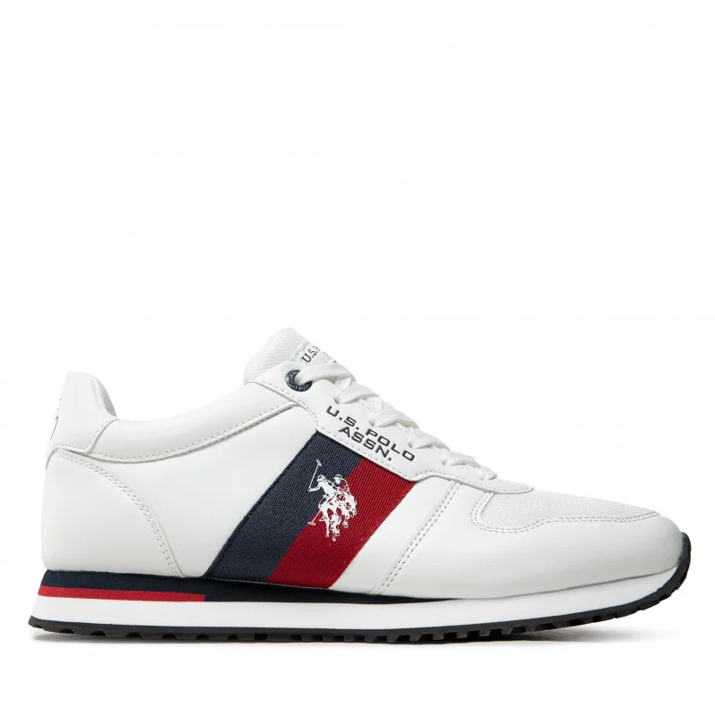 Φωτογραφία προϊόντος: US Polo Ανδρικά Sneakers U.S Polo Assn XIRIO003A - 43, ΛΕΥΚΟ