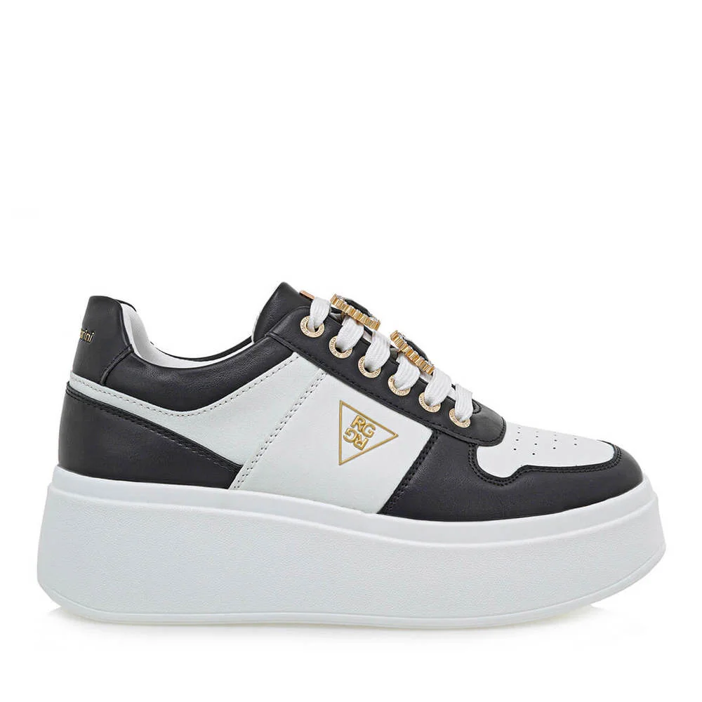 Φωτογραφία προϊόντος: Renato Garini Γυναικεία Sneakers 88-51EX-55 Λευκό Μαύρο 555 / Λευκό Μαύρο