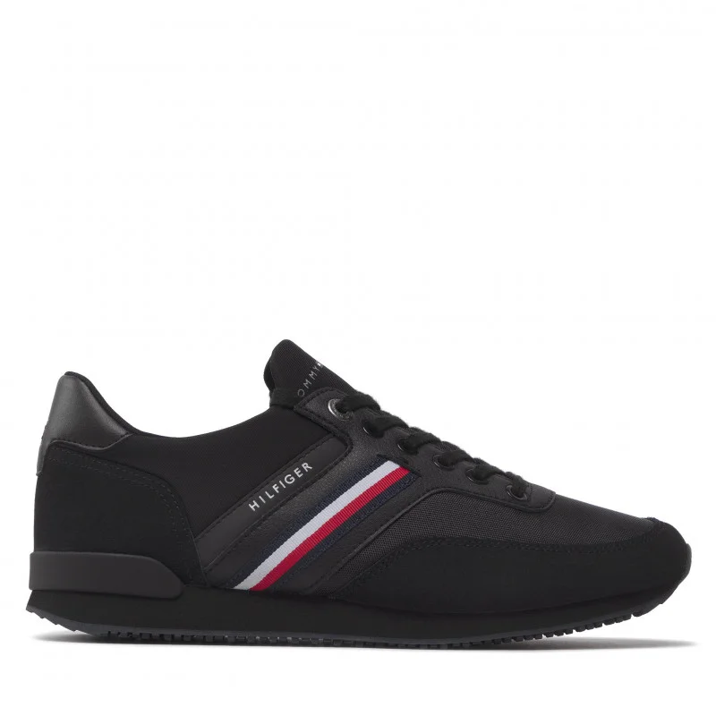 Φωτογραφία προϊόντος: Ανδρικά Sneakers Tommy Hilfiger Iconic Sock Runner Mix FM0FM04137 - 44, ΜΑΥΡΟ