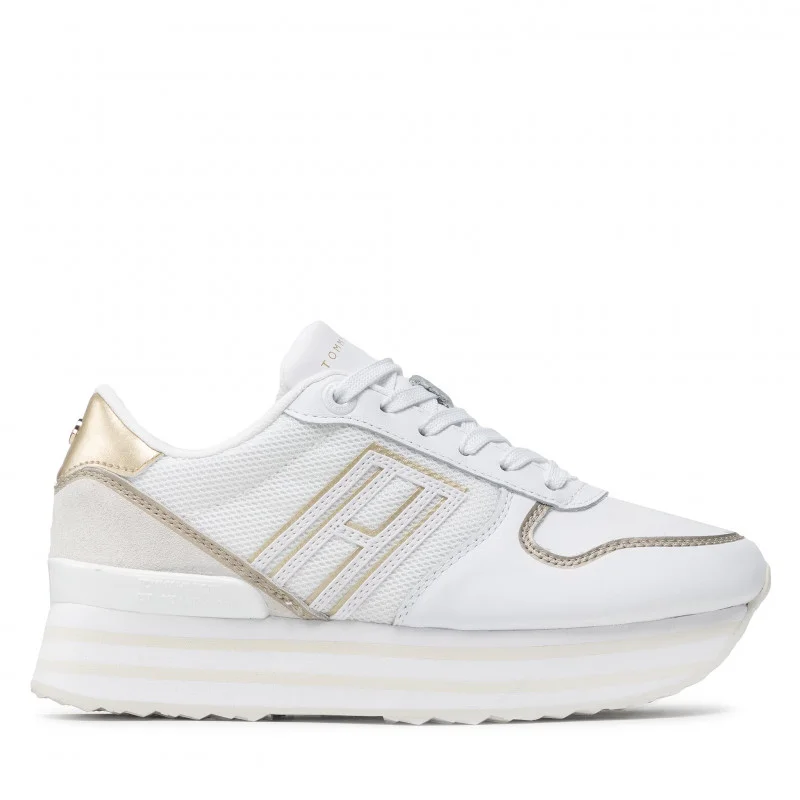Φωτογραφία προϊόντος: Γυναικεία Sneakers Tommy Hilfiger Mesh Platform Sneaker FW0FW06449 - 39, ΛΕΥΚΟ