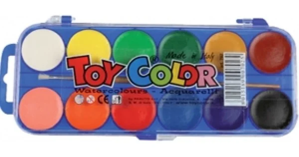 Φωτογραφία προϊόντος: CARIOCA ΝΕΡΟΜΠΟΓΙΕΣ TOY COLOUR 12 ΧΡΩΜΑΤΩΝ