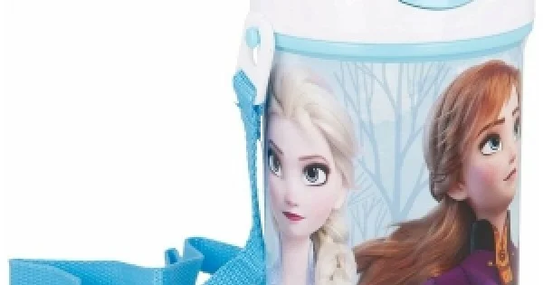 Φωτογραφία προϊόντος: ΠΑΓΟΥΡΙ ΠΛΑΣΤΙΚΟ Stor Frozen ΙΙ 530-51069 (450ml) με καλαμάκι