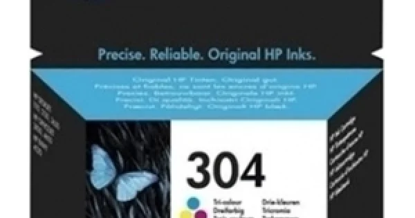 Φωτογραφία προϊόντος: ΜΕΛΑΝΙ HP 304 COLOR (N9K05AE) 100 pages