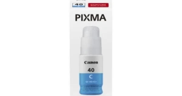 Φωτογραφία προϊόντος: ΜΕΛΑΝΙ CANON GI-40C CYAN bottle ink 6kpgs 135ml (3340C001)