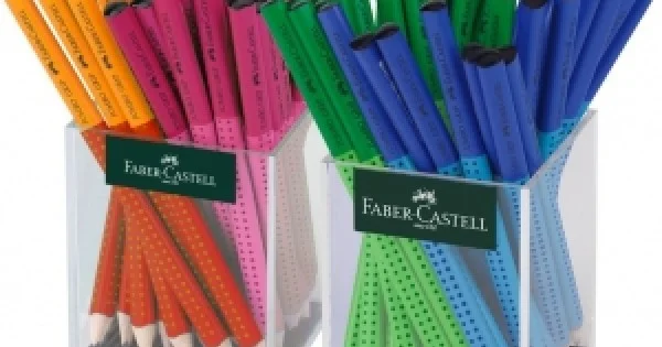 Φωτογραφία προϊόντος: FABER CASTELL ΜΟΛΥΒΙ FABER GRIP JUMBO 111962