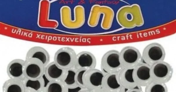 Φωτογραφία προϊόντος: ΜΑΤΑΚΙΑ ΣΤΡΟΓΓΥΛΑ ΚΙΝΟΥΜΕΝΑ 12ΜΜ 100ΤΕΜ LUNA 000601845