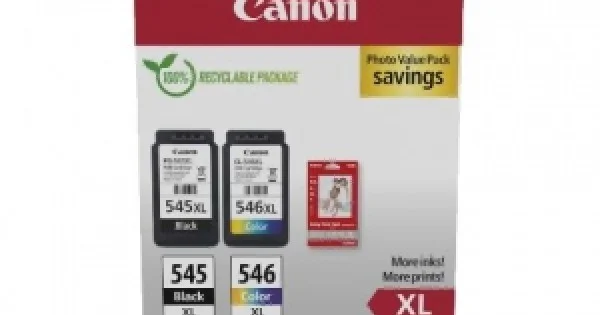 Φωτογραφία προϊόντος: ΜΕΛΑΝΙ CANON 8286B006AA PG-545XL/CL-546XL Value PACK