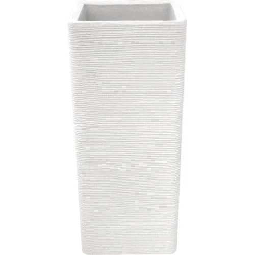 Φωτογραφία προϊόντος: Γλάστρα PILONE RIGATA PIL PV 75-Shabby Bianco