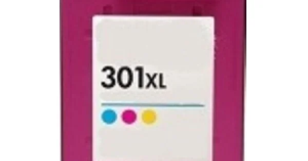 Φωτογραφία προϊόντος: ΜΕΛΑΝΙ ΣΥΜΒΑΤΟ HP 301XL COLOR