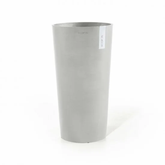 Φωτογραφία προϊόντος: Γλάστρα Ecopots Amsterdam Mid High 90 White Grey
